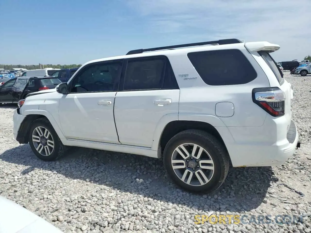2 Photograph of a damaged car JTESU5JR1N5979864 TOYOTA 4RUNNER 2022