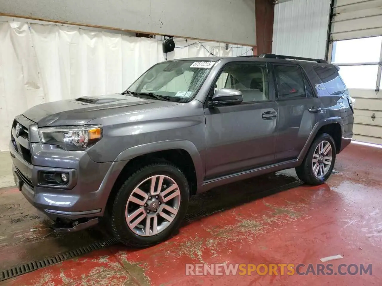 1 Фотография поврежденного автомобиля JTESU5JR3N6009430 TOYOTA 4RUNNER 2022