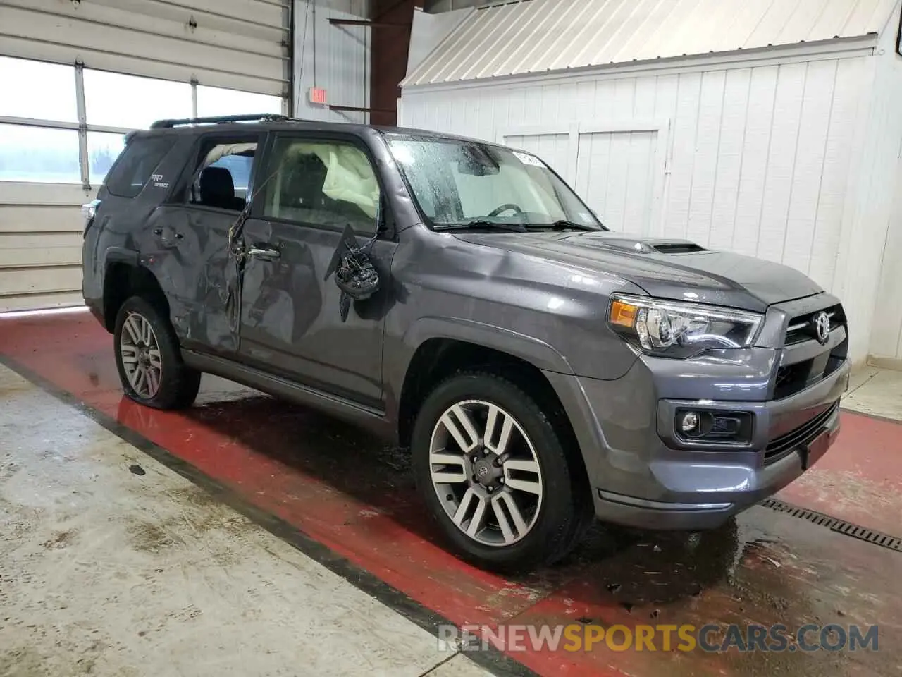 4 Фотография поврежденного автомобиля JTESU5JR3N6009430 TOYOTA 4RUNNER 2022