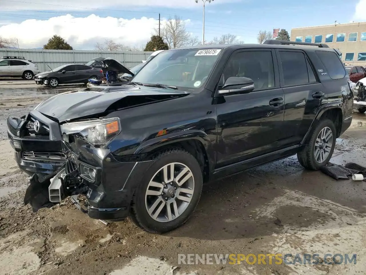 1 Фотография поврежденного автомобиля JTESU5JR4N5976439 TOYOTA 4RUNNER 2022