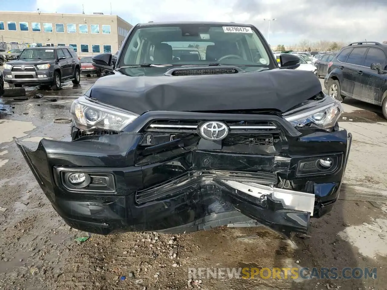 5 Фотография поврежденного автомобиля JTESU5JR4N5976439 TOYOTA 4RUNNER 2022