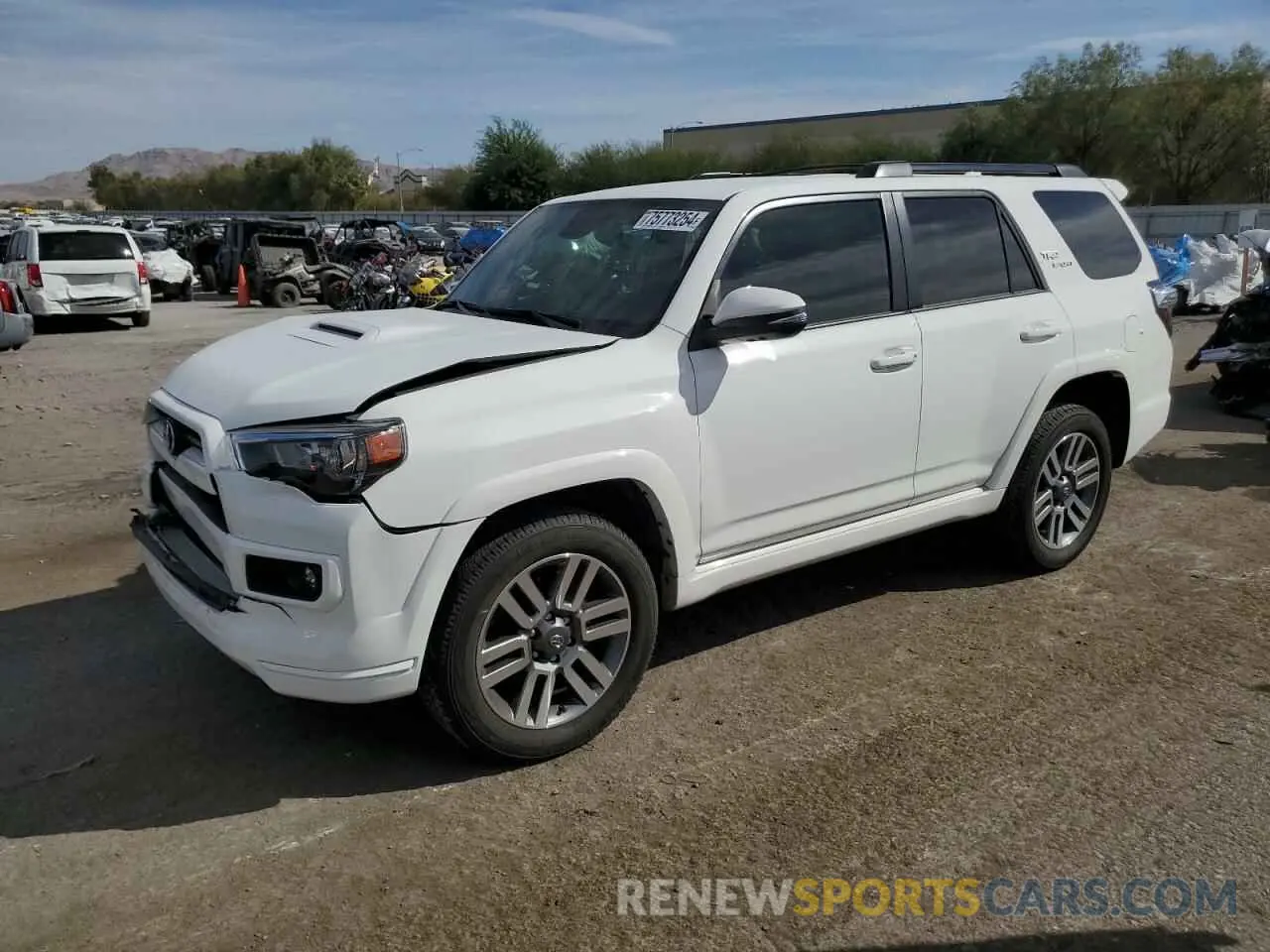 1 Photograph of a damaged car JTESU5JR5N6002799 TOYOTA 4RUNNER 2022