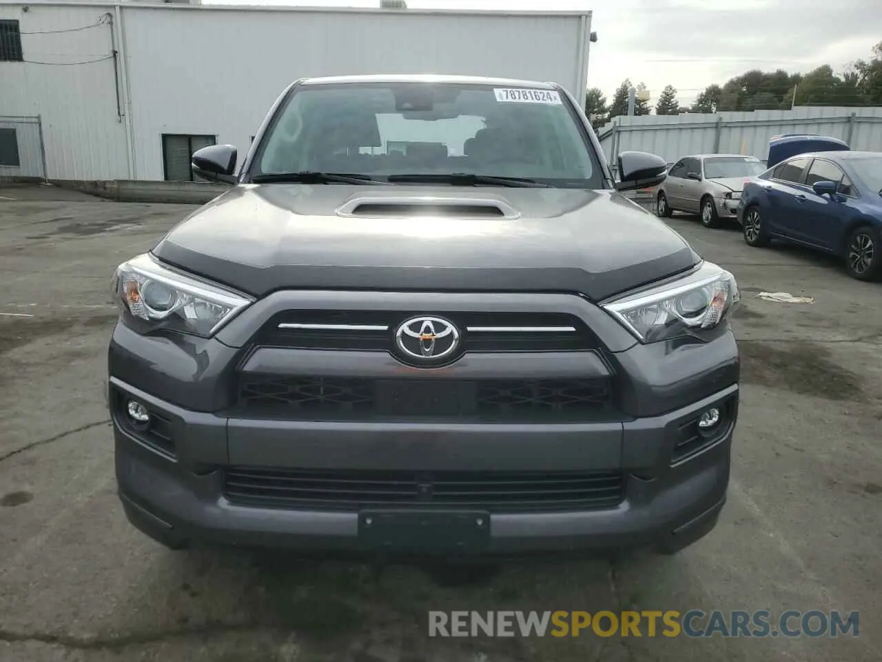 5 Фотография поврежденного автомобиля JTESU5JR7N6013979 TOYOTA 4RUNNER 2022