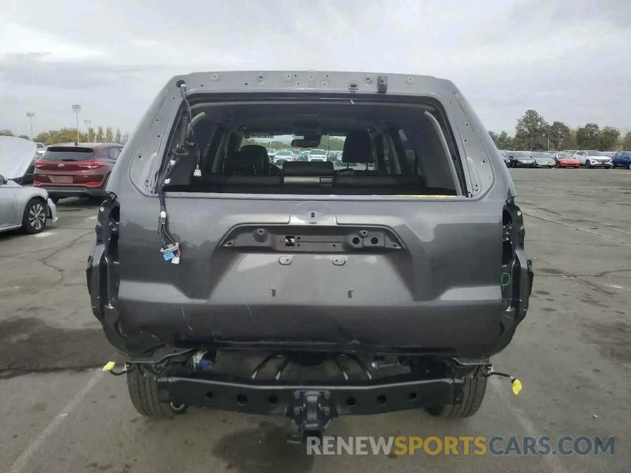 6 Фотография поврежденного автомобиля JTESU5JR7N6013979 TOYOTA 4RUNNER 2022