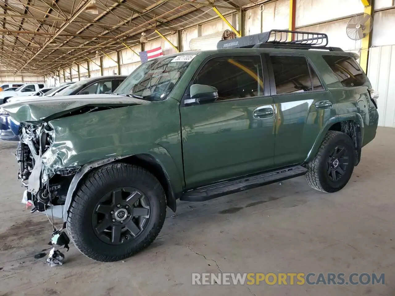 1 Фотография поврежденного автомобиля JTETU5JR0N6078449 TOYOTA 4RUNNER 2022