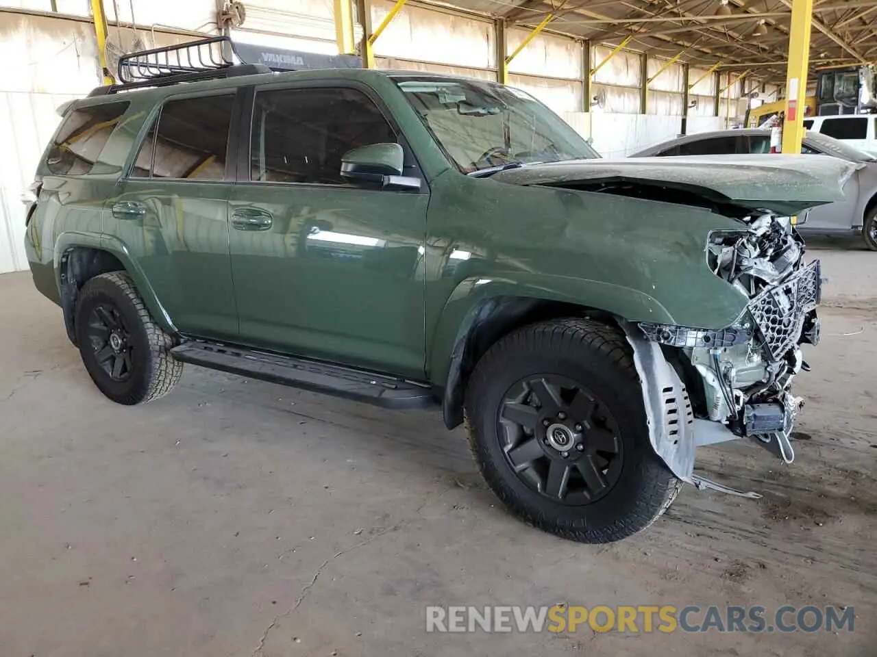 4 Фотография поврежденного автомобиля JTETU5JR0N6078449 TOYOTA 4RUNNER 2022