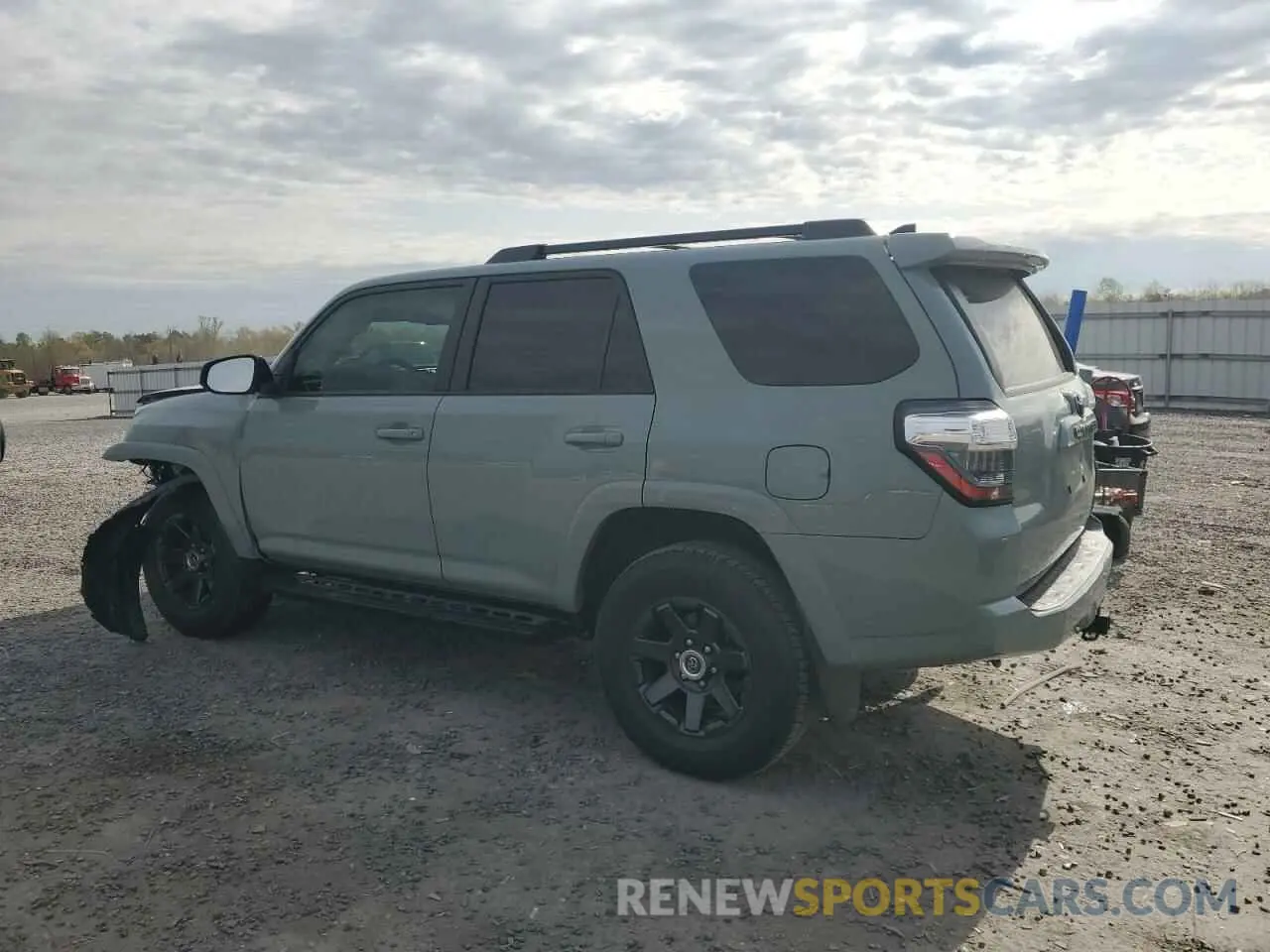 2 Фотография поврежденного автомобиля JTETU5JR1N6003694 TOYOTA 4RUNNER 2022