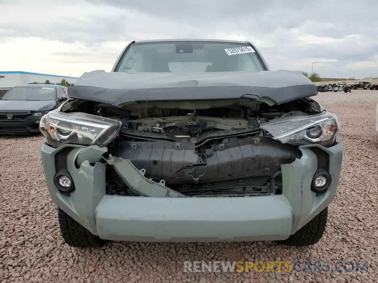 5 Photograph of a damaged car JTETU5JR7N6048512 TOYOTA 4RUNNER 2022