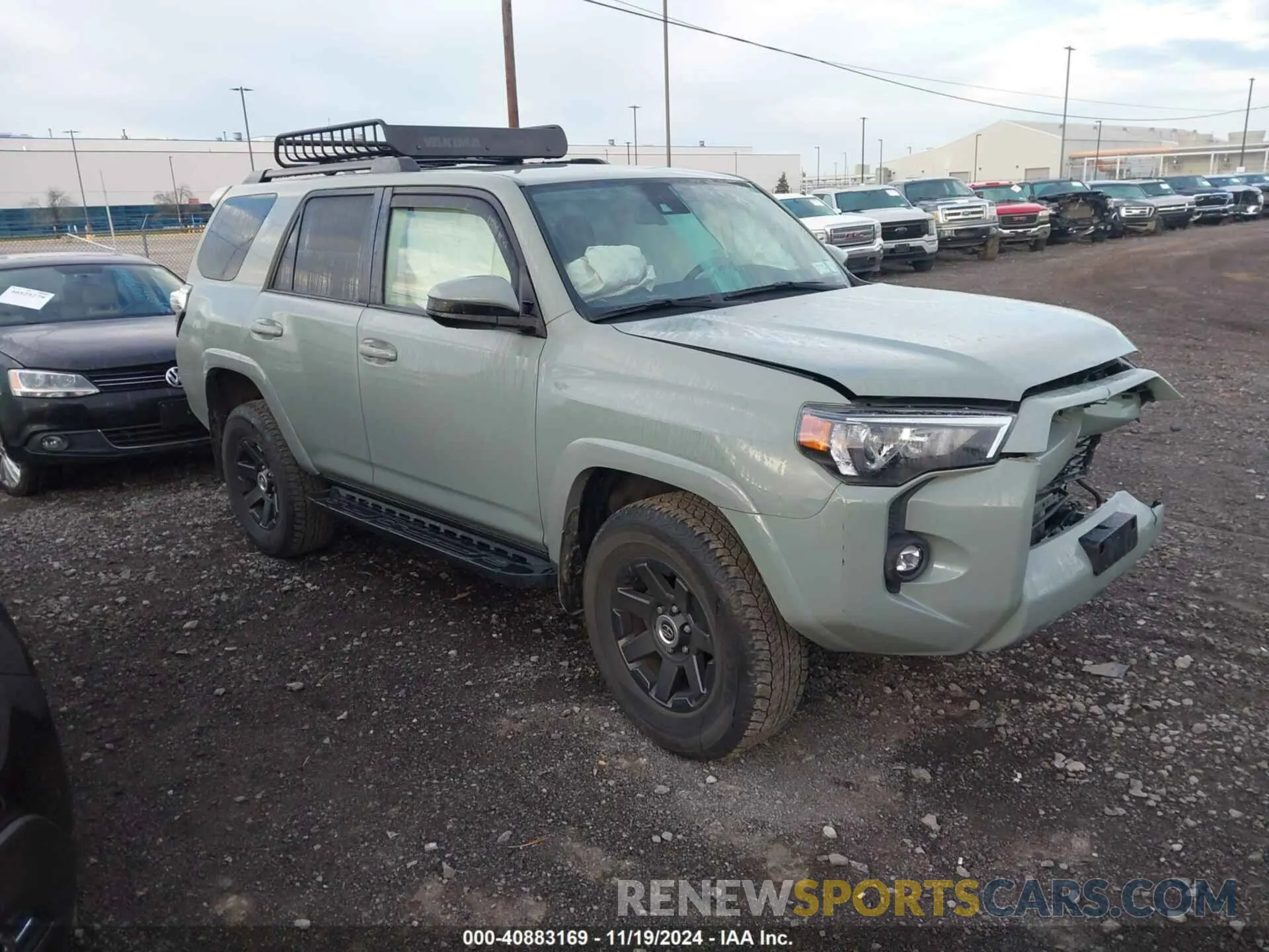 1 Photograph of a damaged car JTETU5JRXN6049783 TOYOTA 4RUNNER 2022