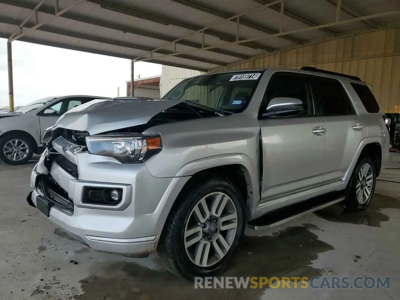 1 Фотография поврежденного автомобиля JTEAU5JR3P5291282 TOYOTA 4RUNNER 2023