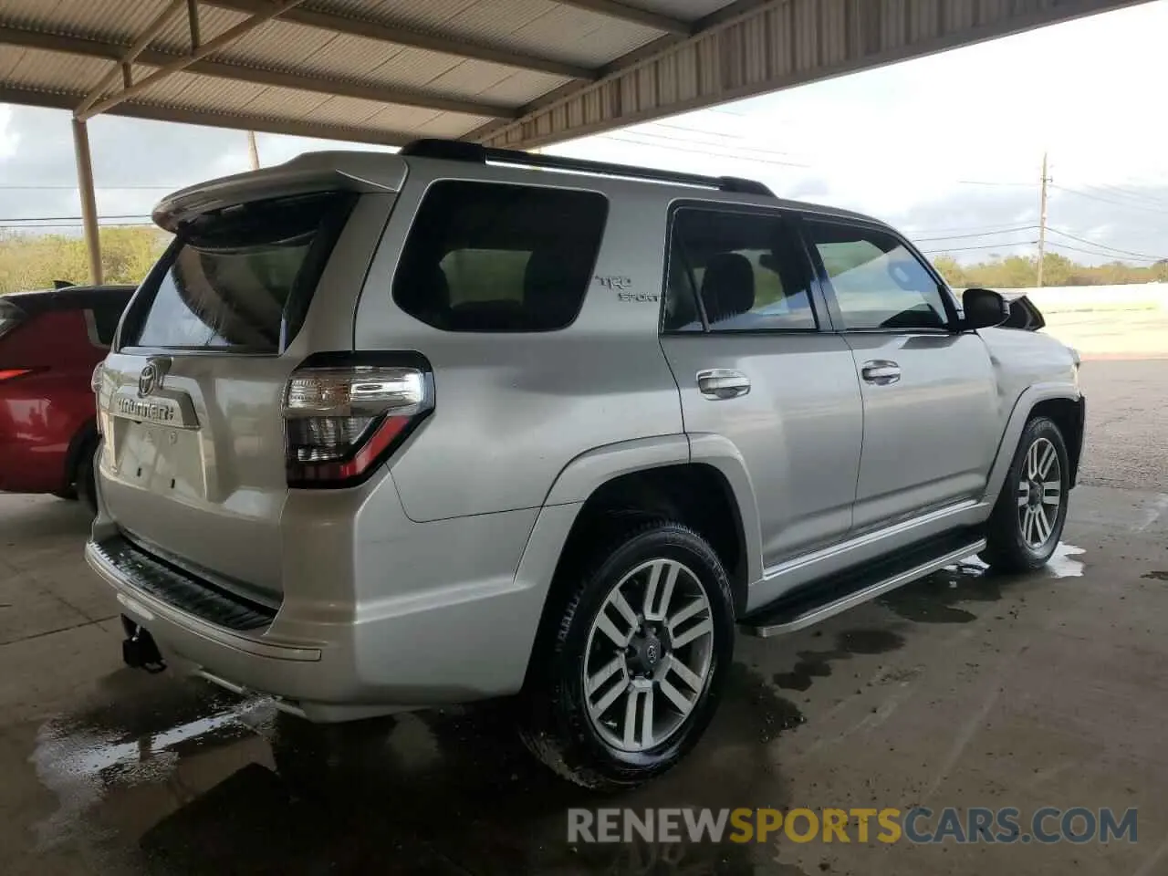 3 Фотография поврежденного автомобиля JTEAU5JR3P5291282 TOYOTA 4RUNNER 2023