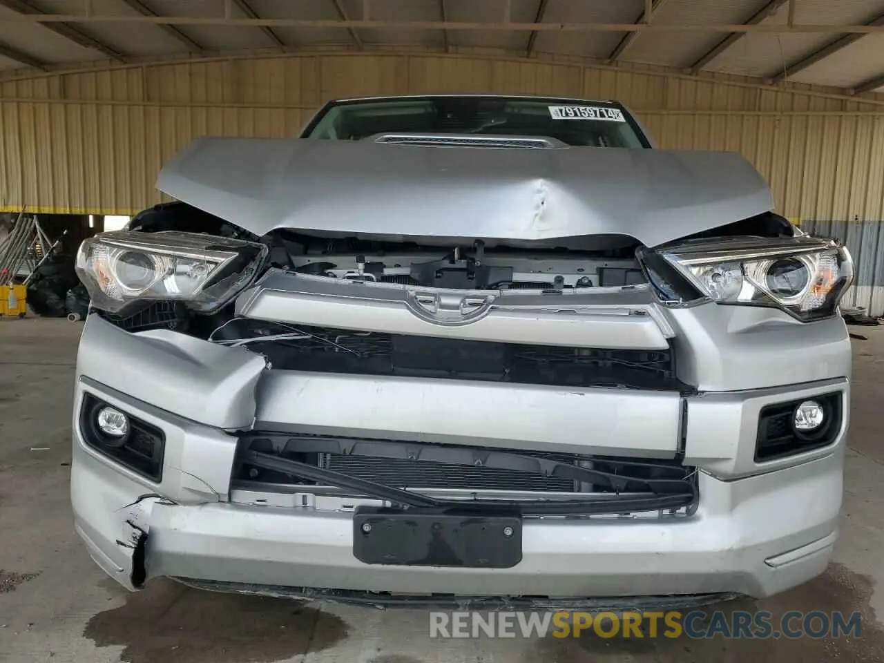 5 Фотография поврежденного автомобиля JTEAU5JR3P5291282 TOYOTA 4RUNNER 2023