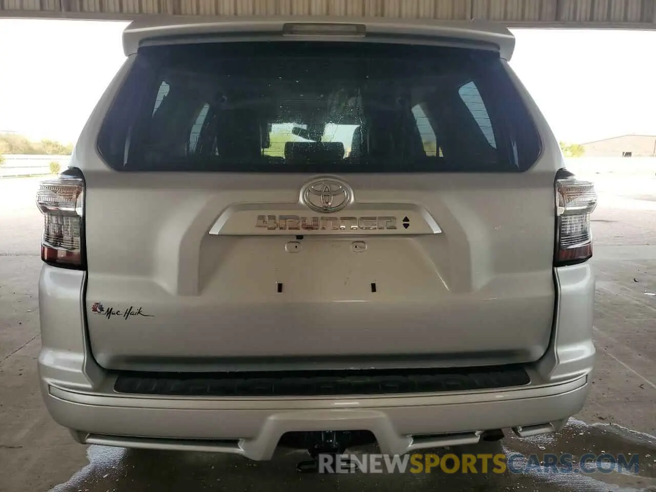 6 Фотография поврежденного автомобиля JTEAU5JR3P5291282 TOYOTA 4RUNNER 2023