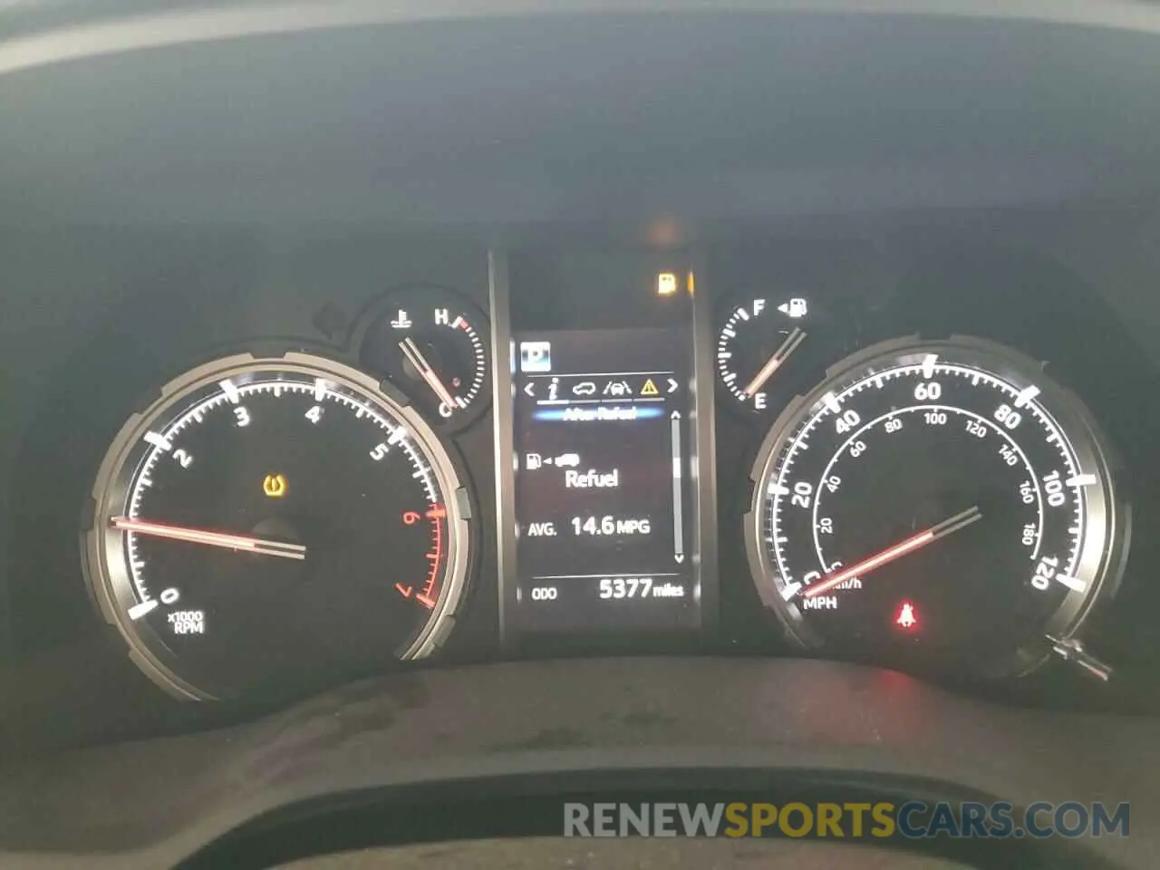 9 Фотография поврежденного автомобиля JTEAU5JR3P5291282 TOYOTA 4RUNNER 2023