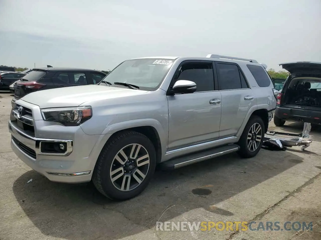 1 Photograph of a damaged car JTEDU5JR3P5290808 TOYOTA 4RUNNER 2023