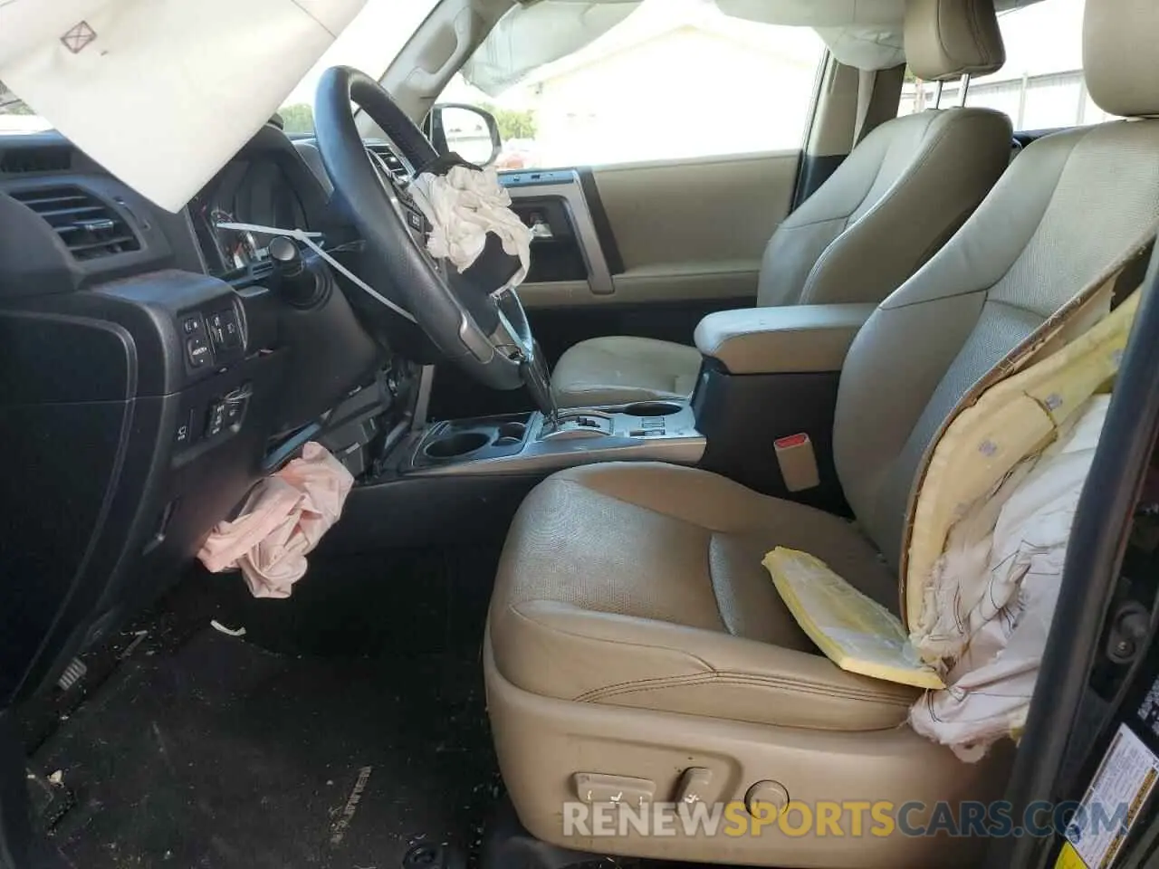 10 Photograph of a damaged car JTEDU5JR6P5292486 TOYOTA 4RUNNER 2023