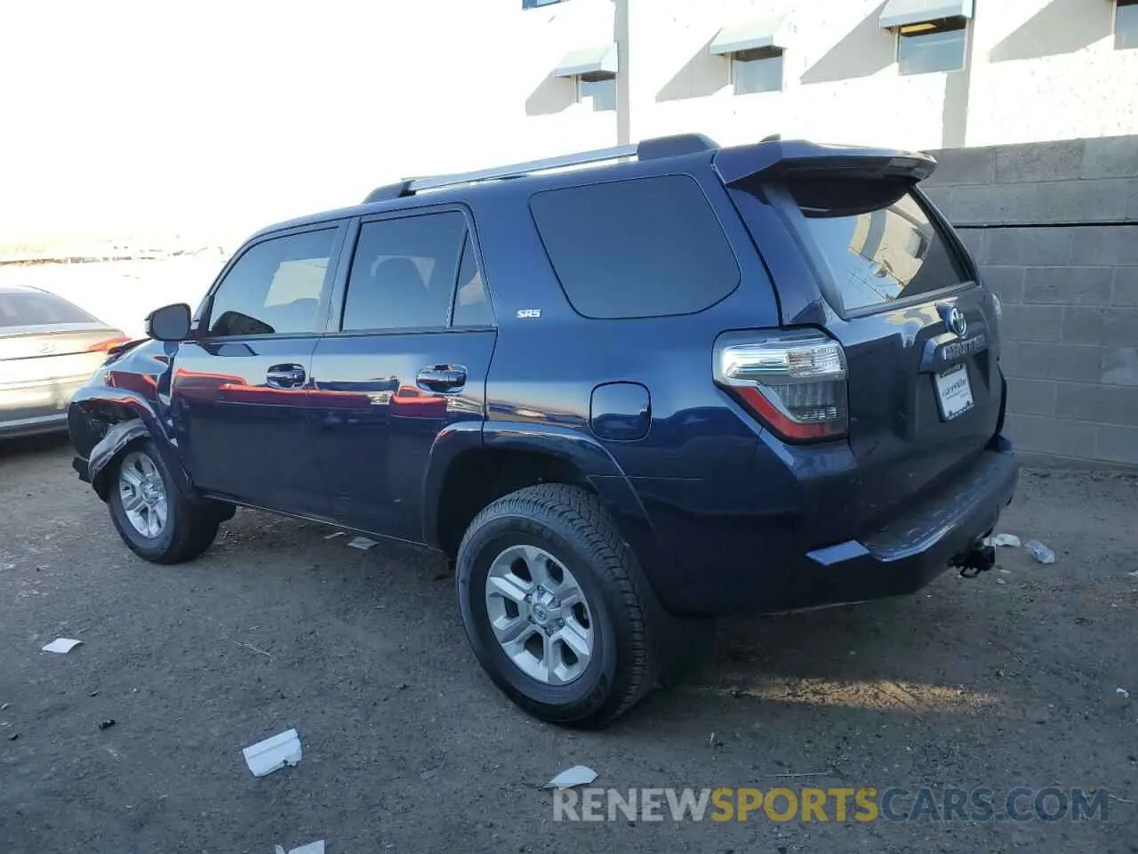 2 Photograph of a damaged car JTEEU5JR5P5300064 TOYOTA 4RUNNER 2023
