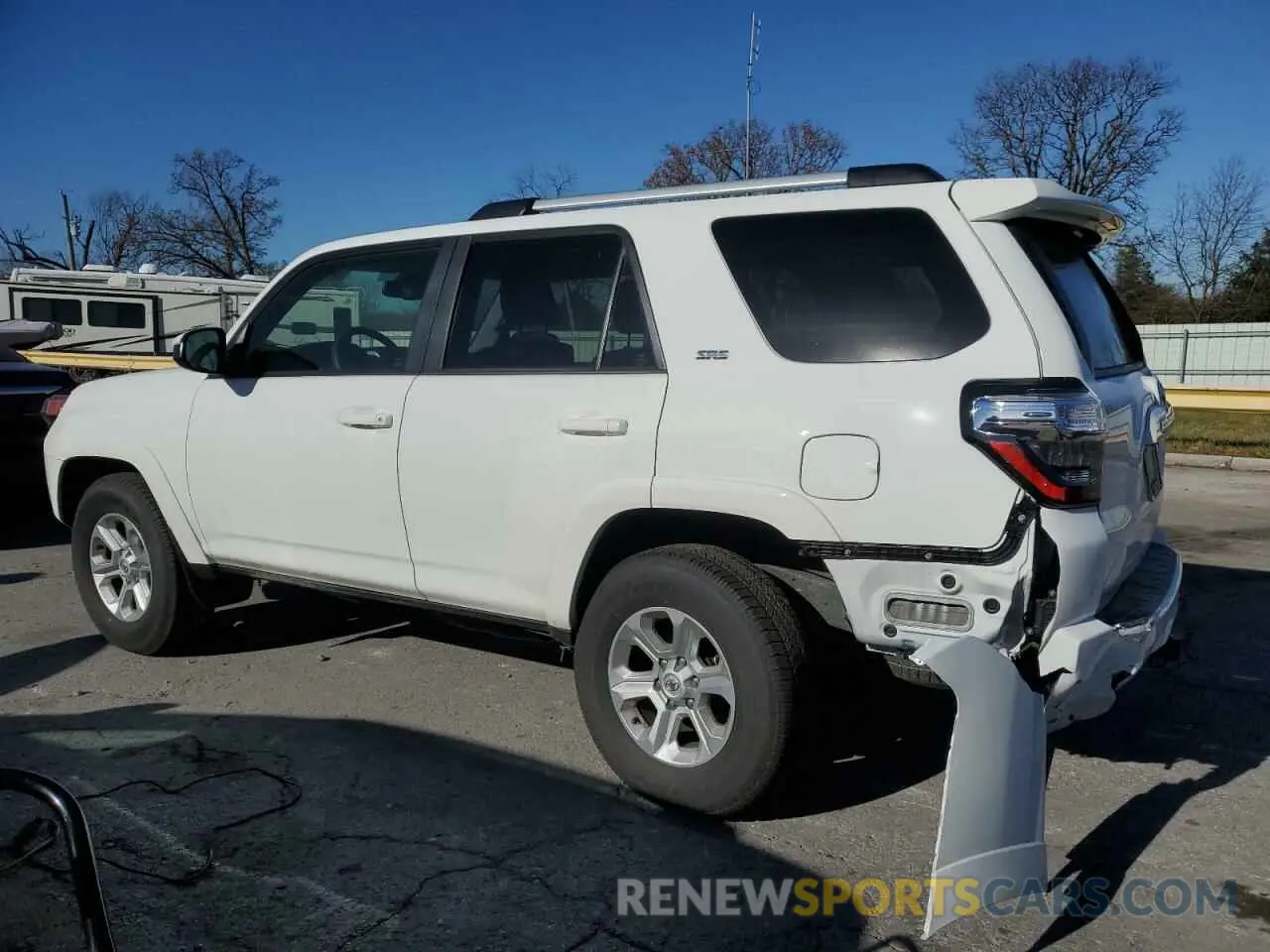 2 Фотография поврежденного автомобиля JTEEU5JR6P5304320 TOYOTA 4RUNNER 2023