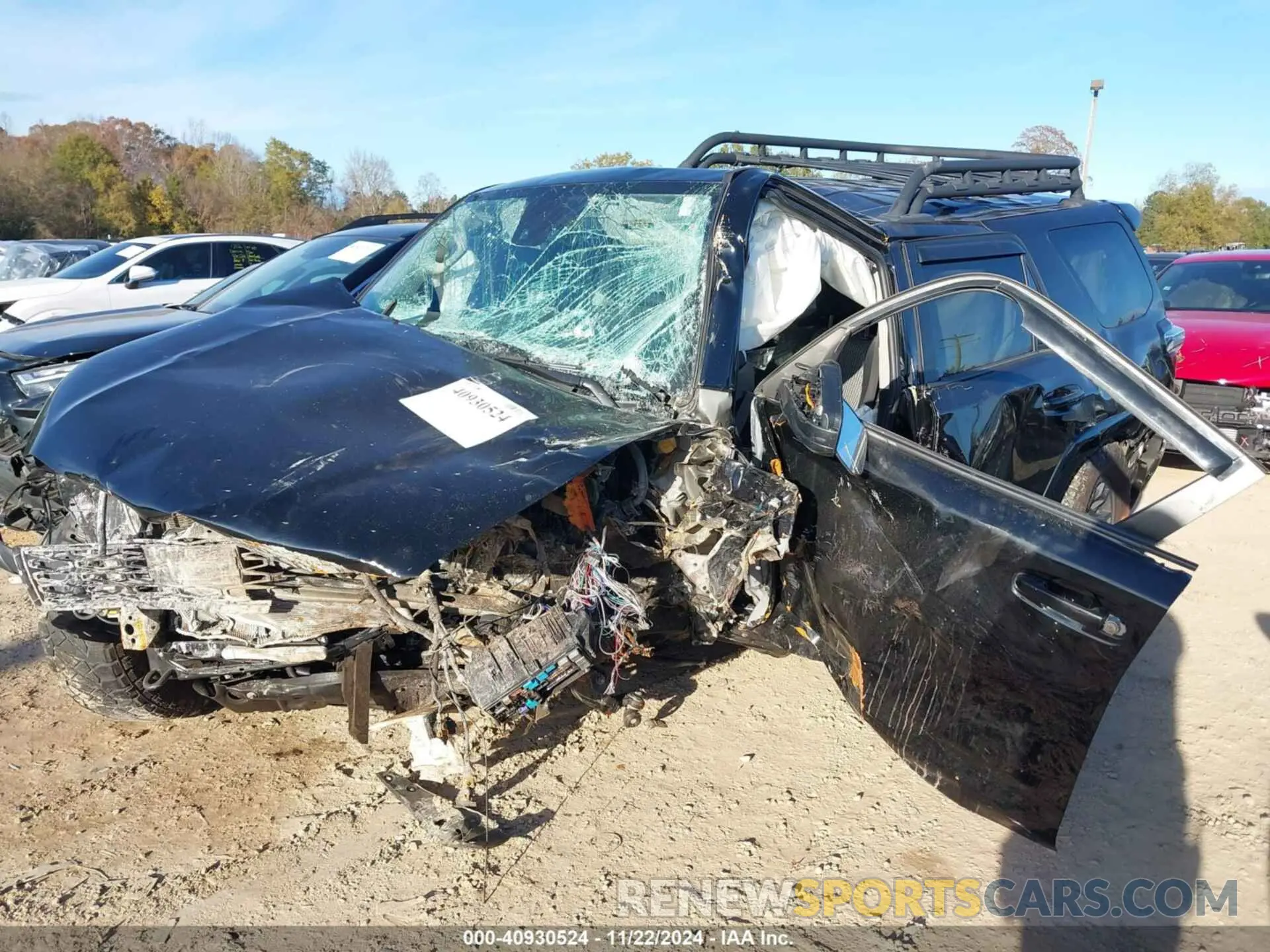 6 Фотография поврежденного автомобиля JTEEU5JR8P5280411 TOYOTA 4RUNNER 2023
