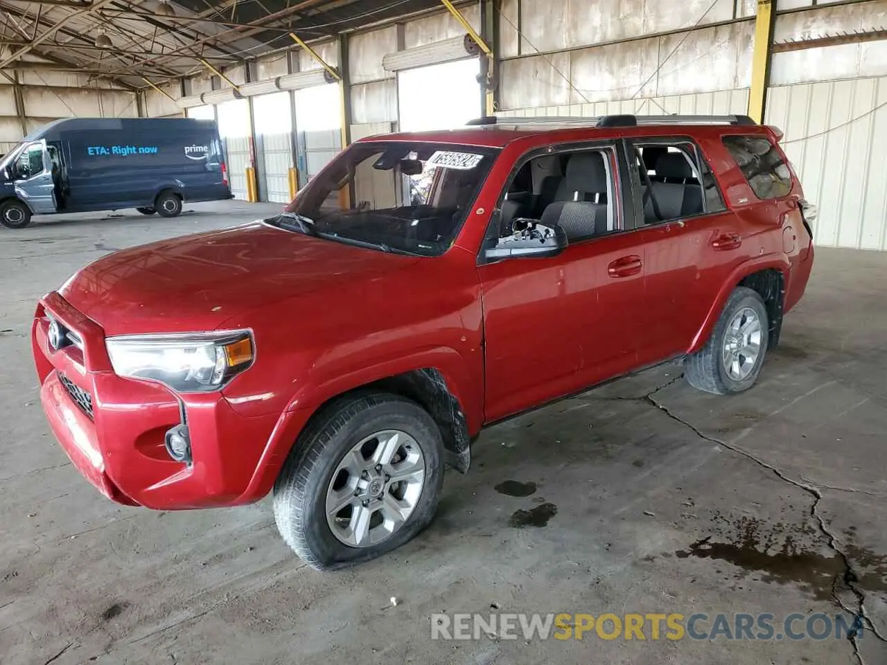 1 Фотография поврежденного автомобиля JTEEU5JR8P5292672 TOYOTA 4RUNNER 2023