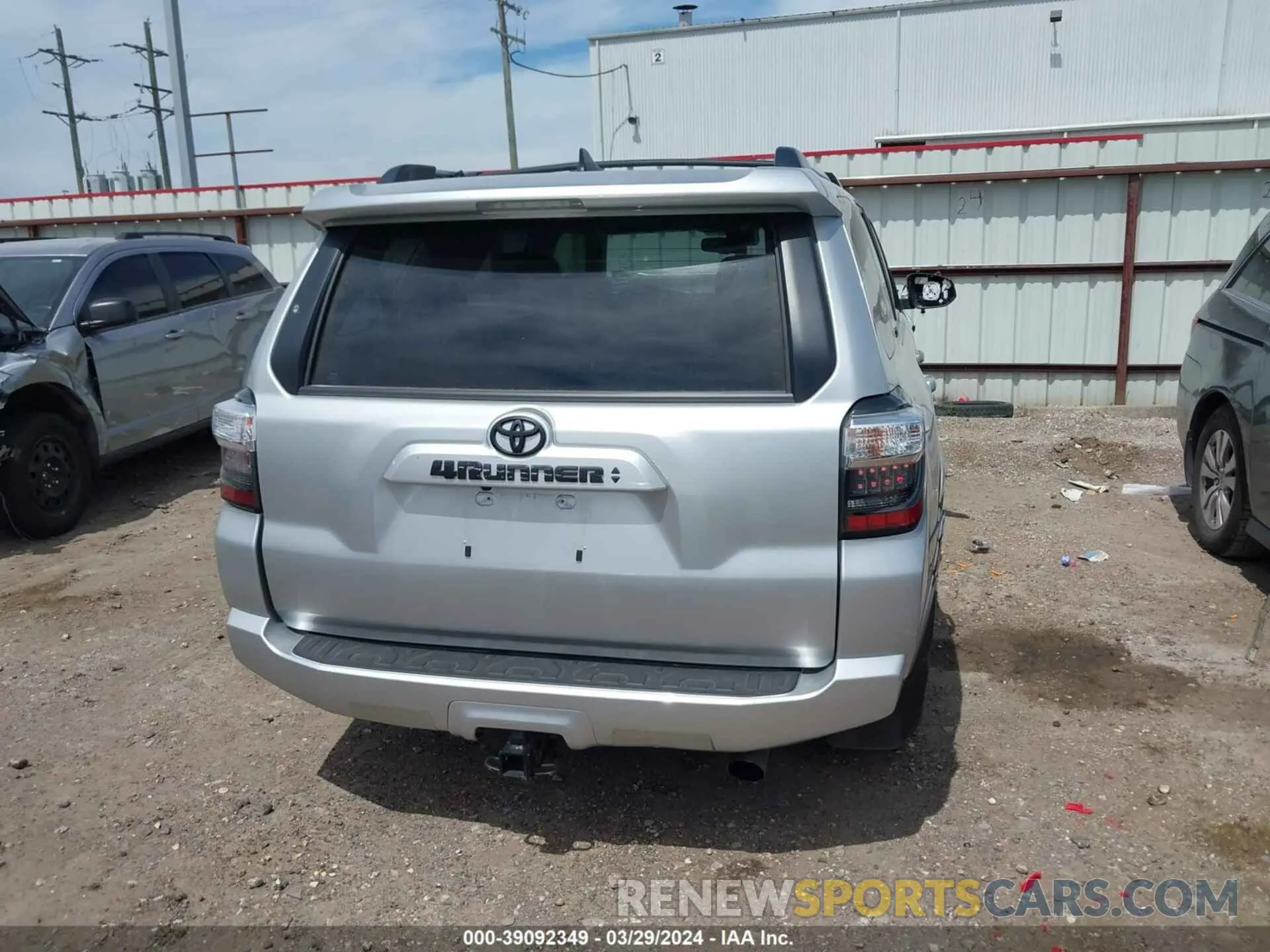 16 Фотография поврежденного автомобиля JTEFU5JR6P5286678 TOYOTA 4RUNNER 2023