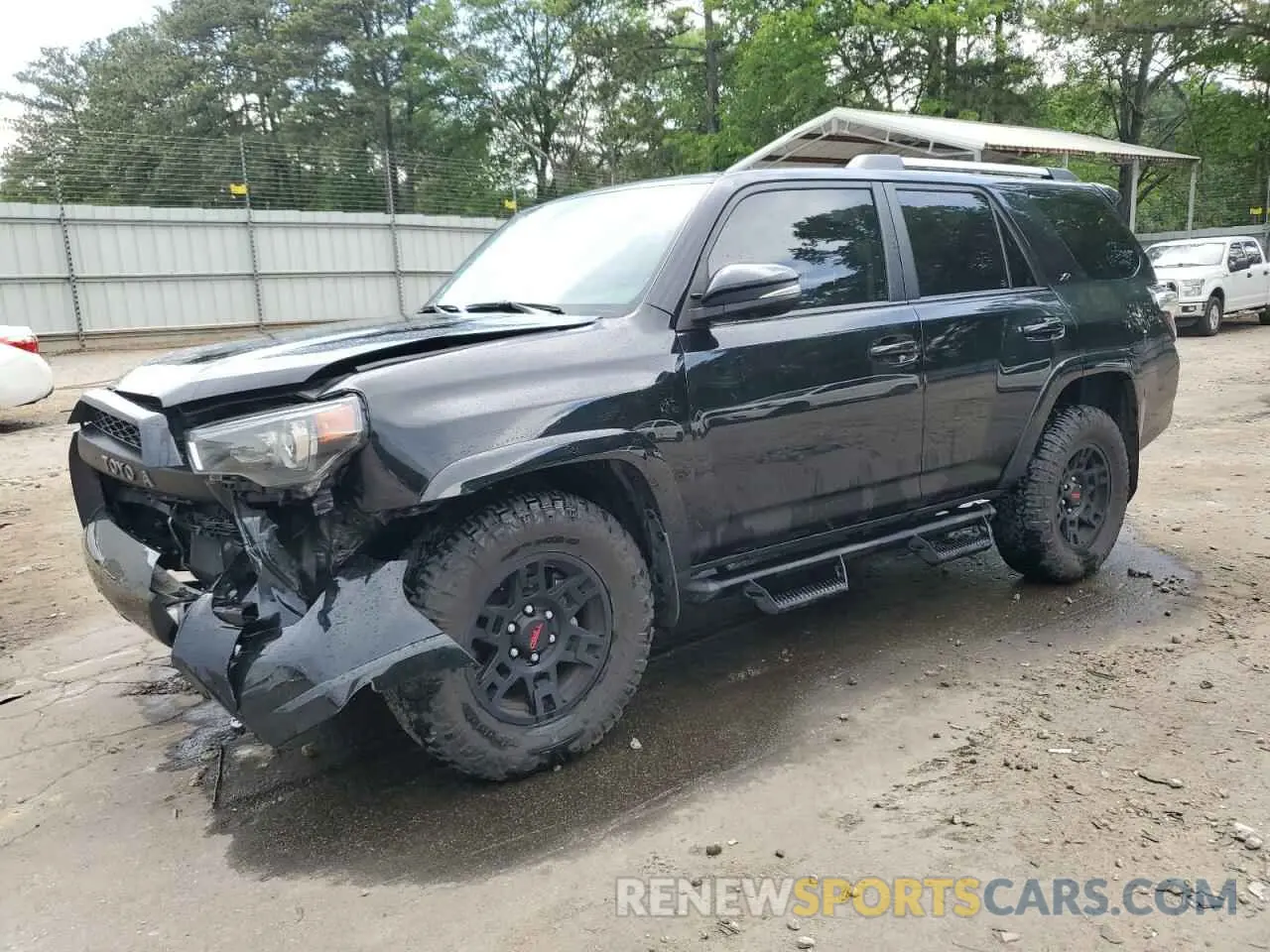 1 Photograph of a damaged car JTEFU5JR6P5295560 TOYOTA 4RUNNER 2023