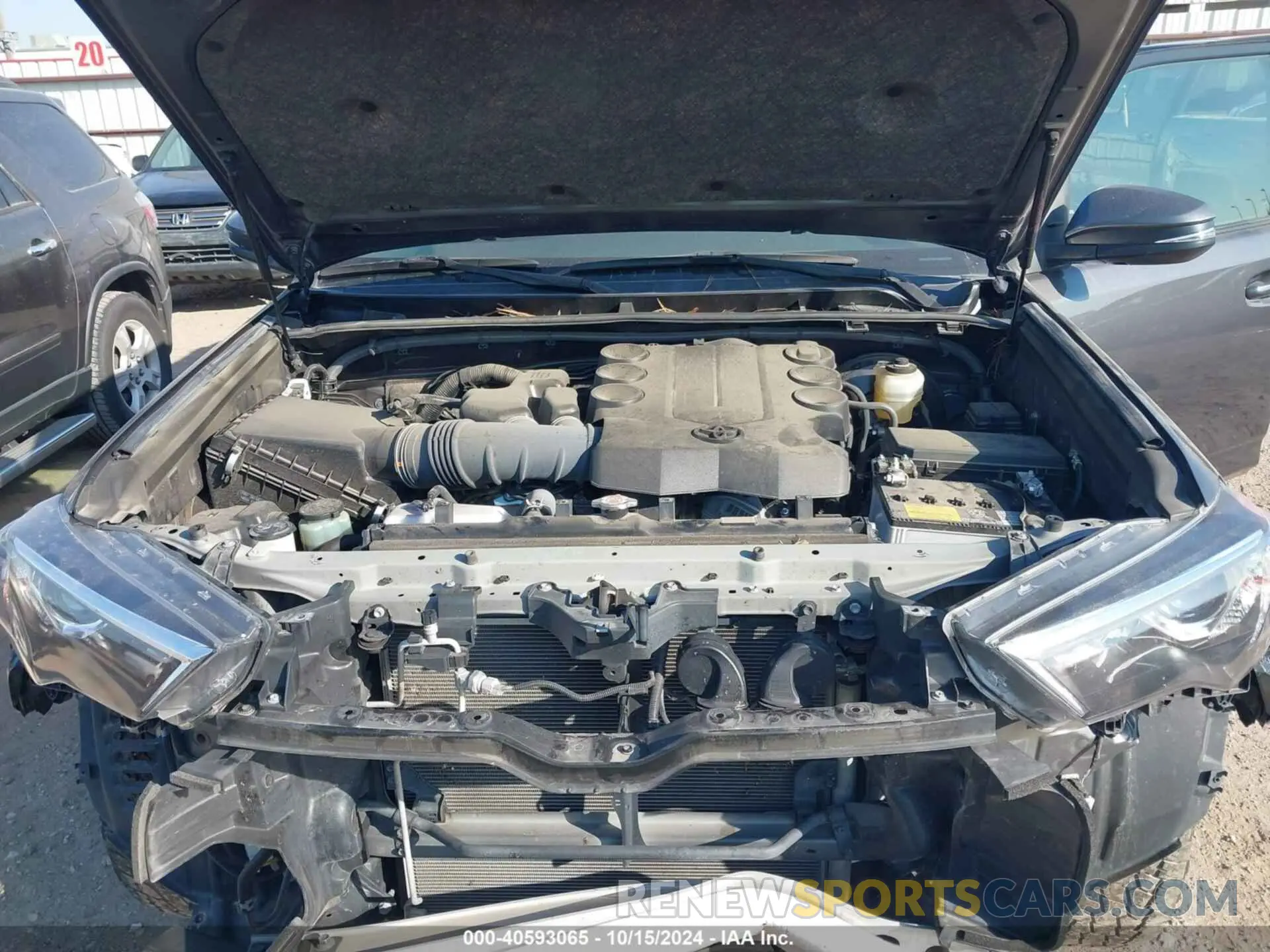 10 Фотография поврежденного автомобиля JTEFU5JR7P5282817 TOYOTA 4RUNNER 2023