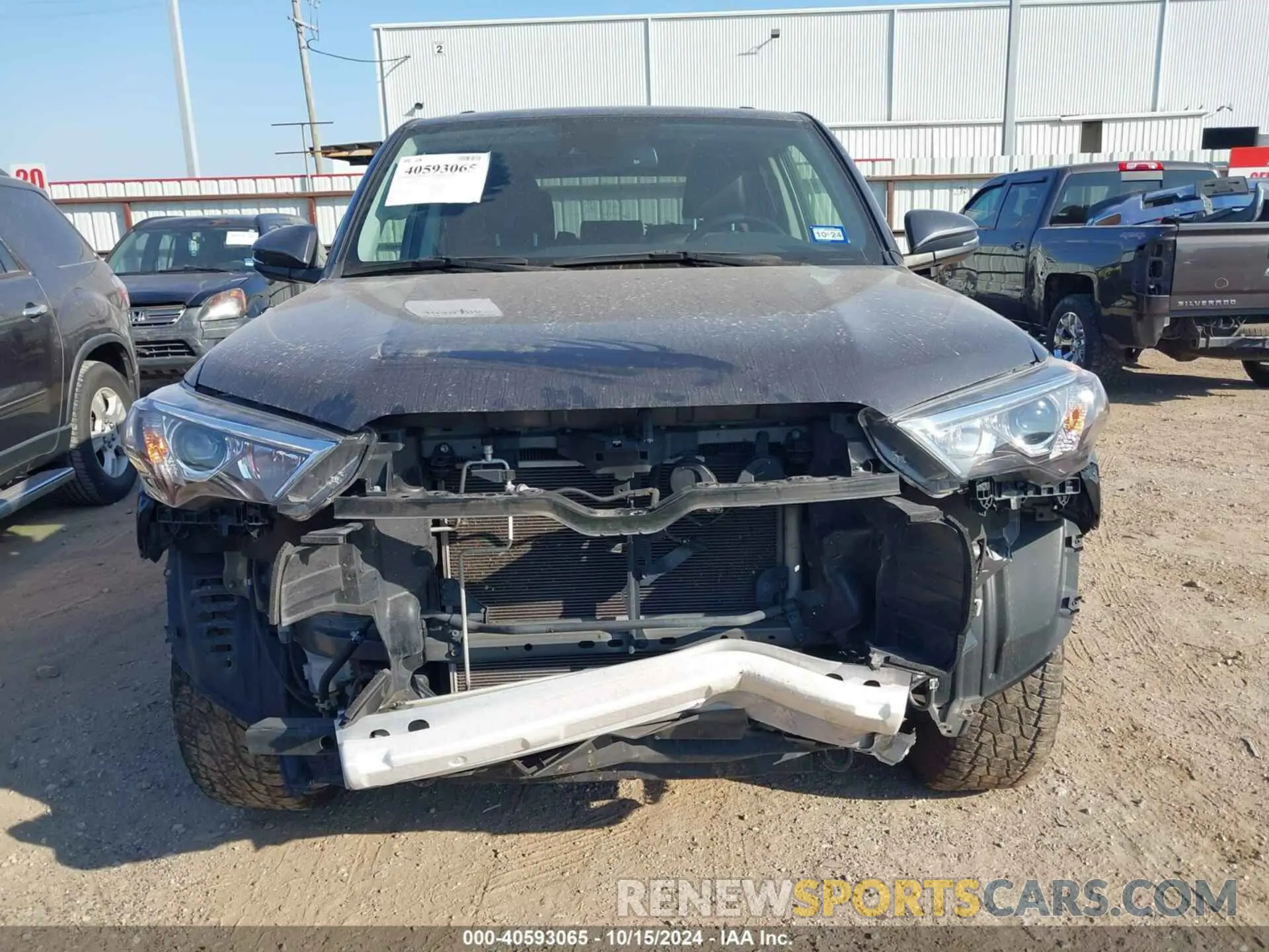 13 Фотография поврежденного автомобиля JTEFU5JR7P5282817 TOYOTA 4RUNNER 2023