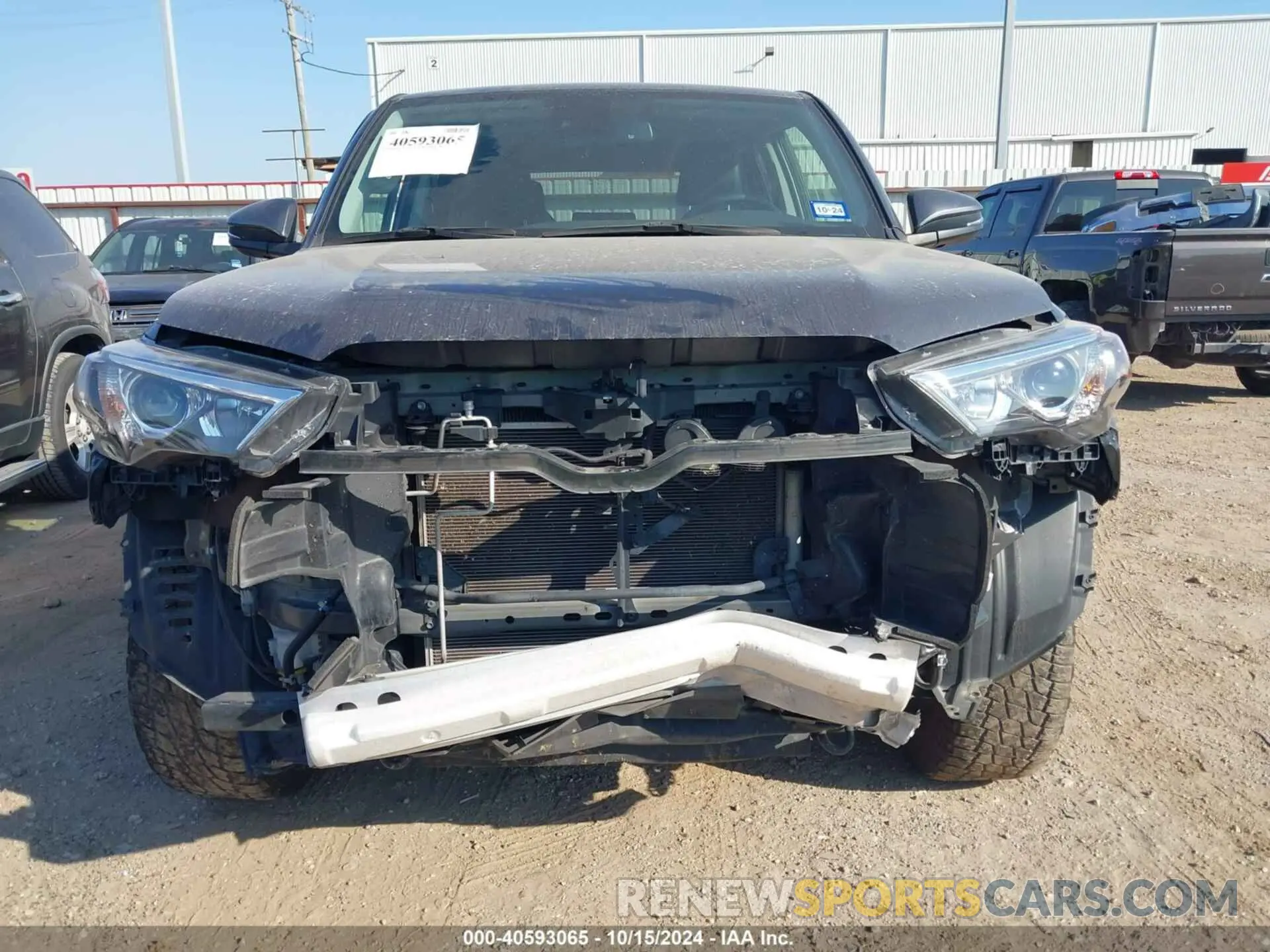 6 Фотография поврежденного автомобиля JTEFU5JR7P5282817 TOYOTA 4RUNNER 2023