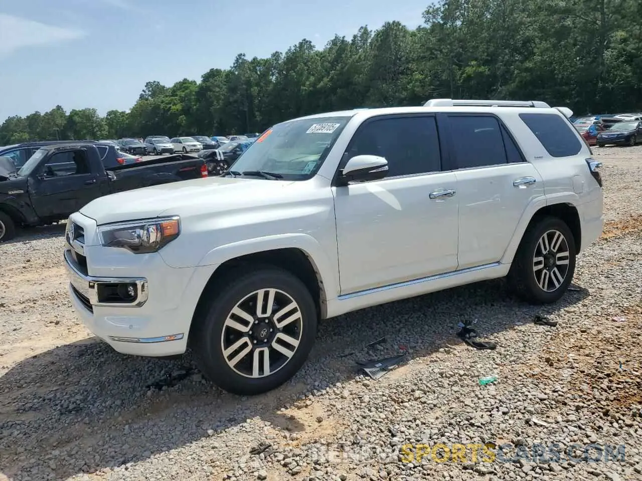 1 Фотография поврежденного автомобиля JTEKU5JR0P6137322 TOYOTA 4RUNNER 2023