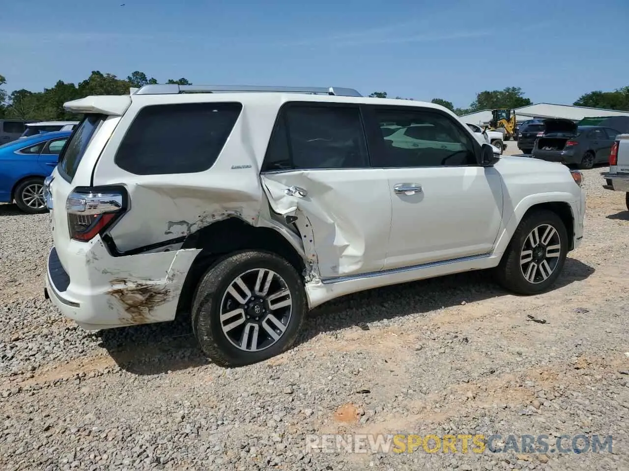 3 Фотография поврежденного автомобиля JTEKU5JR0P6137322 TOYOTA 4RUNNER 2023