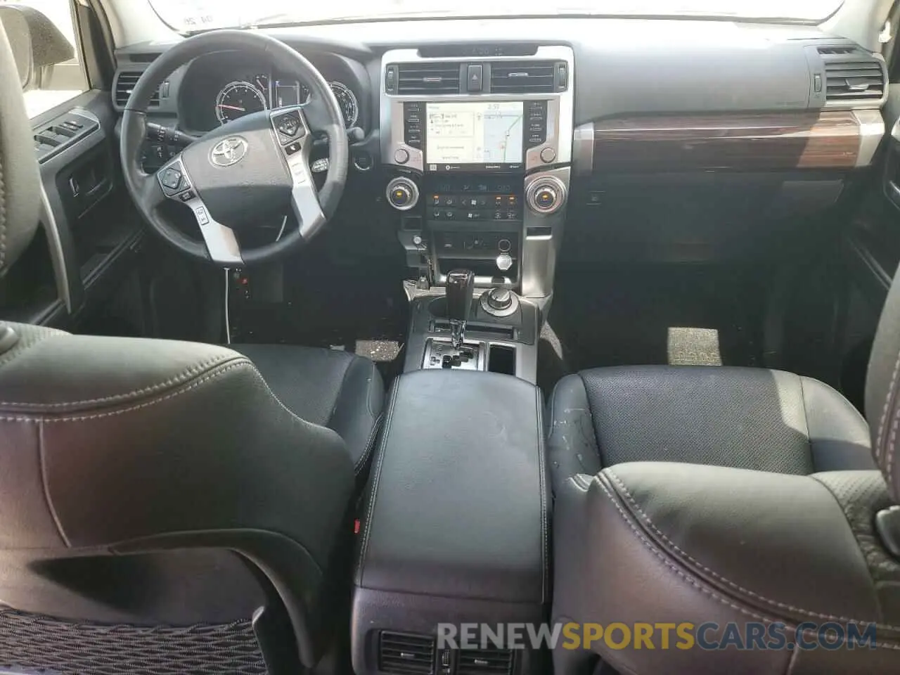 8 Фотография поврежденного автомобиля JTEKU5JR0P6137322 TOYOTA 4RUNNER 2023