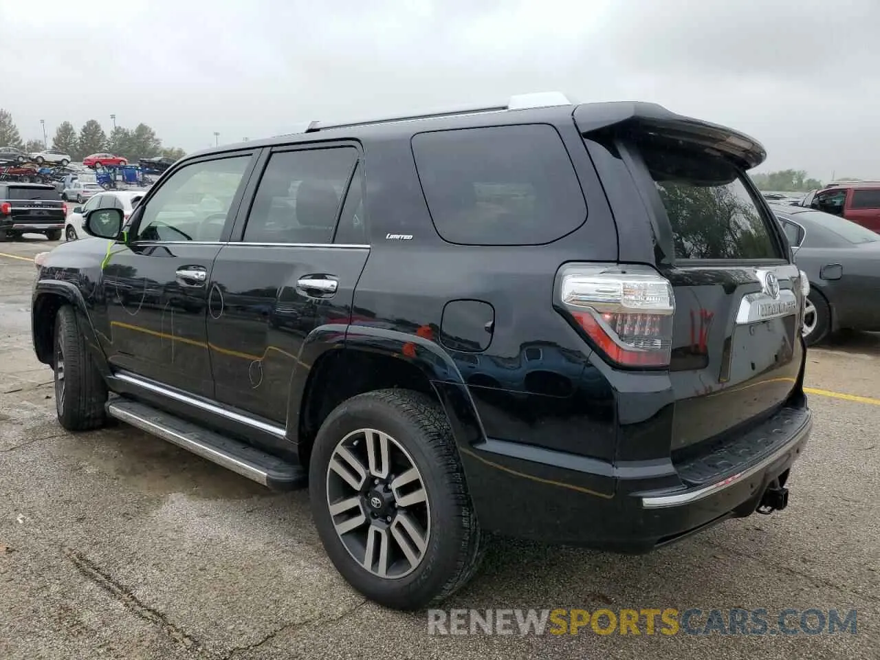 2 Photograph of a damaged car JTEKU5JR2P6152548 TOYOTA 4RUNNER 2023