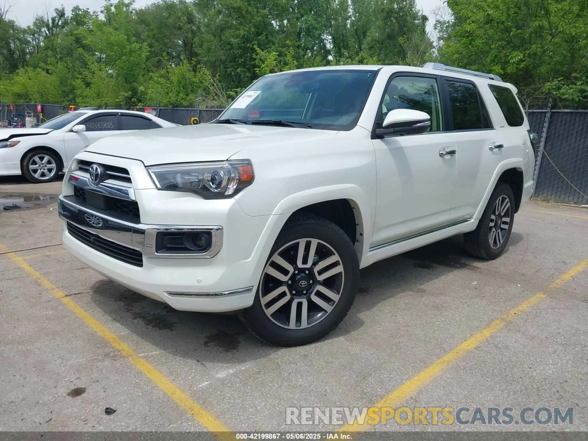 2 Photograph of a damaged car JTEKU5JR3P6148282 TOYOTA 4RUNNER 2023