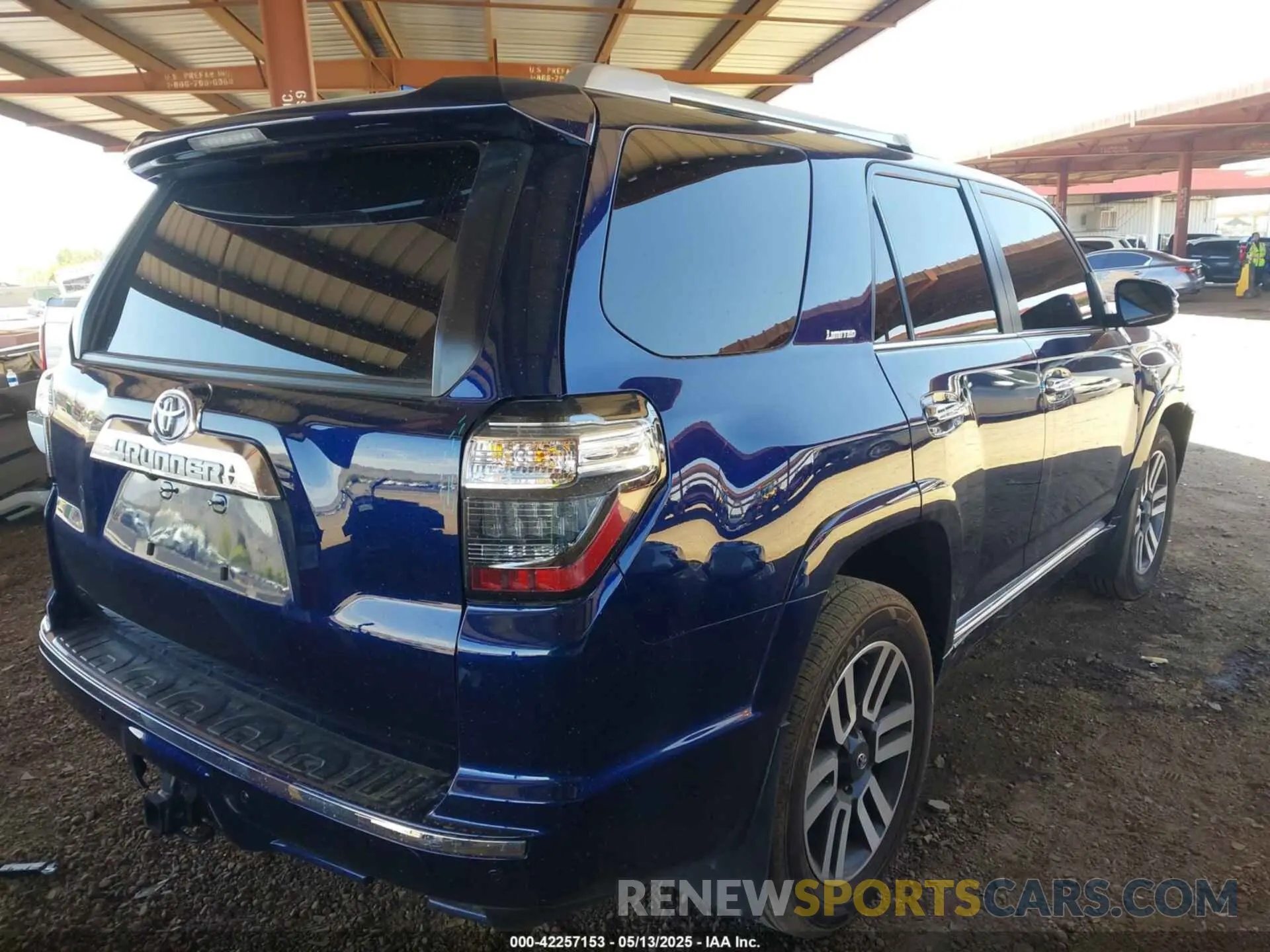 4 Фотография поврежденного автомобиля JTEKU5JR3P6161940 TOYOTA 4RUNNER 2023