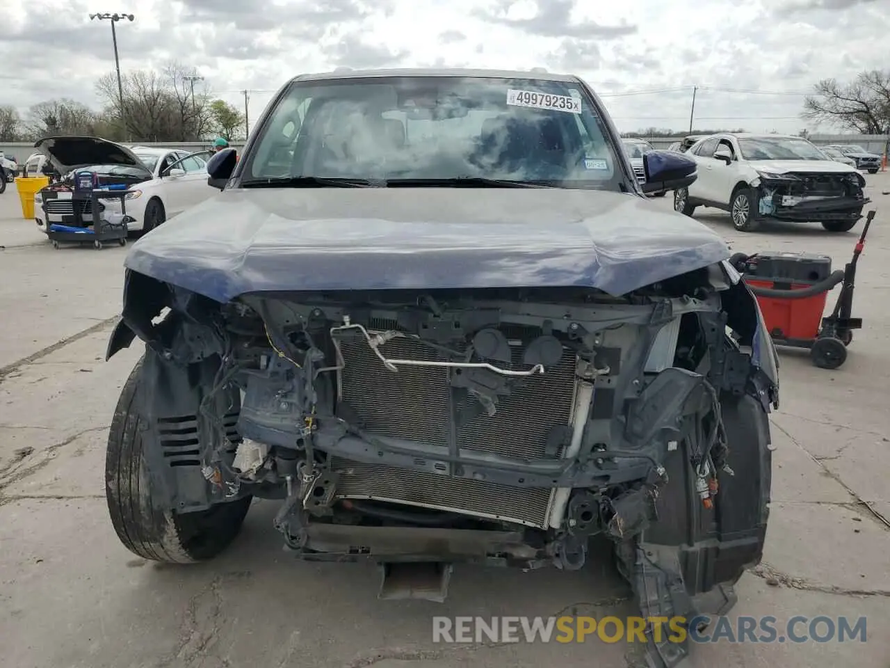 5 Фотография поврежденного автомобиля JTEKU5JR5P6121892 TOYOTA 4RUNNER 2023