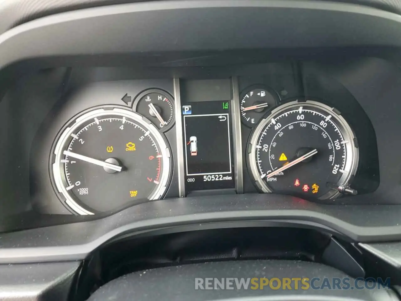 9 Фотография поврежденного автомобиля JTEKU5JR5P6121892 TOYOTA 4RUNNER 2023