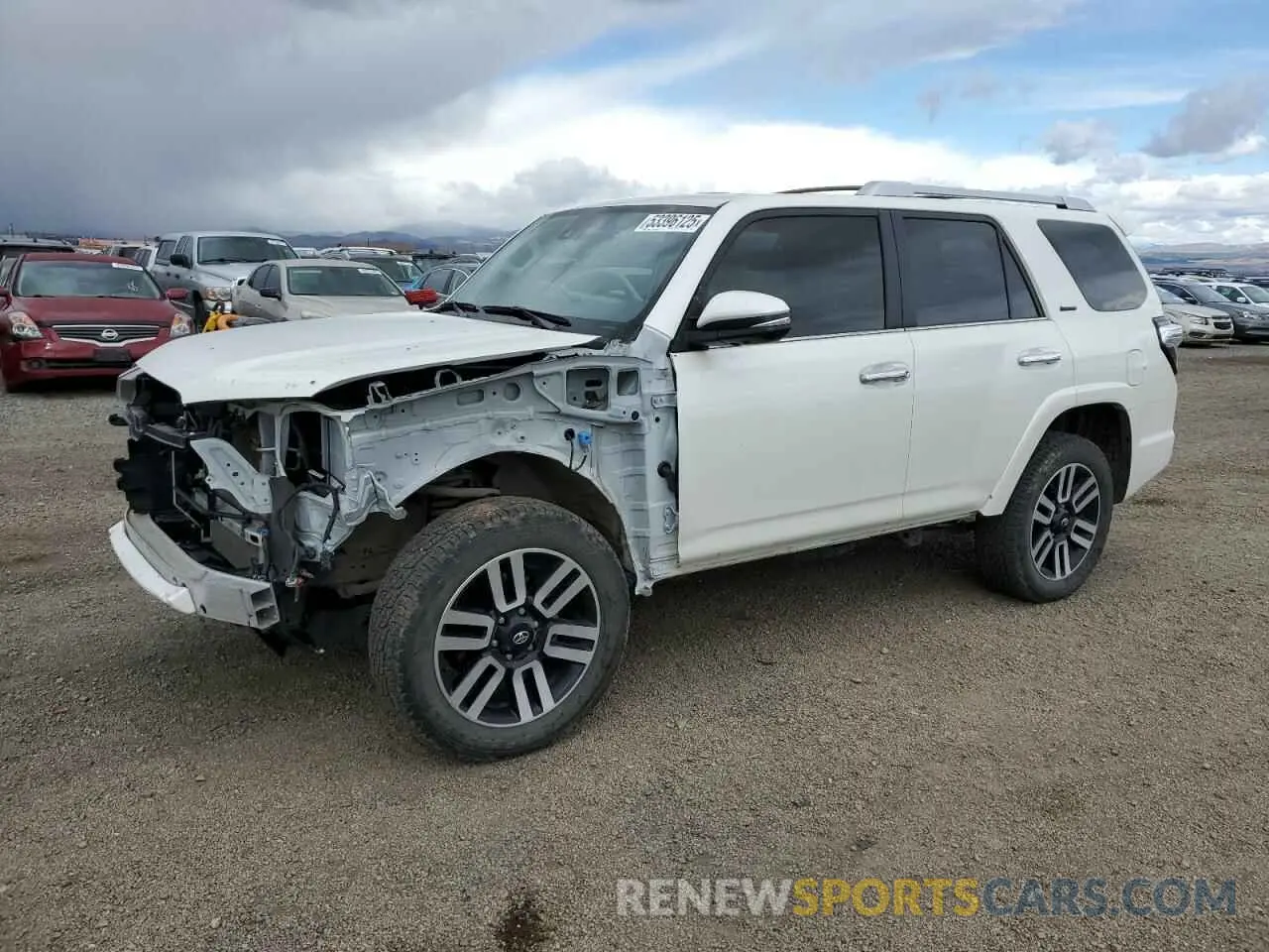 1 Фотография поврежденного автомобиля JTEKU5JR5P6187505 TOYOTA 4RUNNER 2023