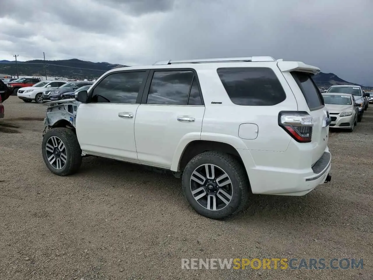 2 Фотография поврежденного автомобиля JTEKU5JR5P6187505 TOYOTA 4RUNNER 2023