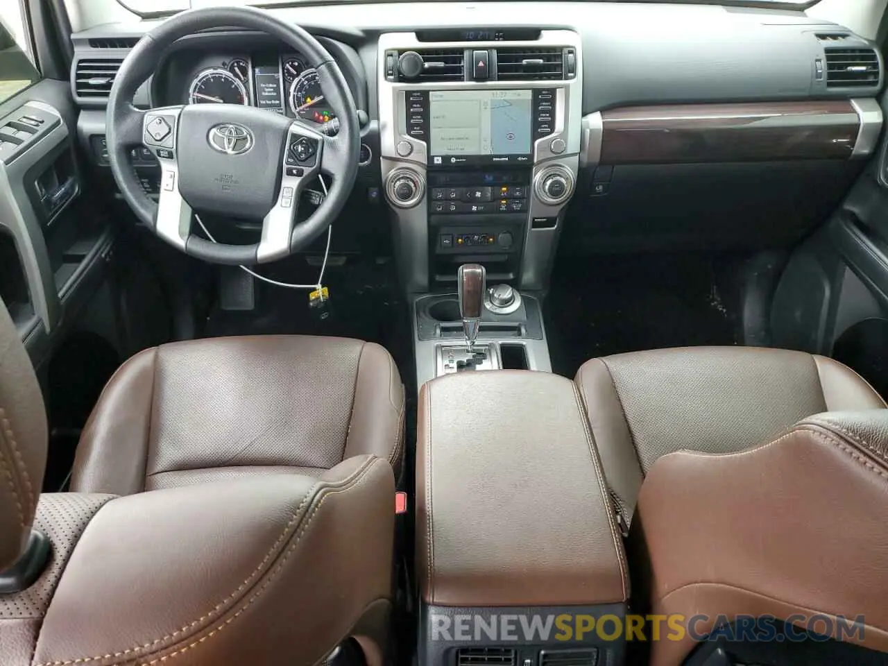 8 Фотография поврежденного автомобиля JTEKU5JR5P6187505 TOYOTA 4RUNNER 2023