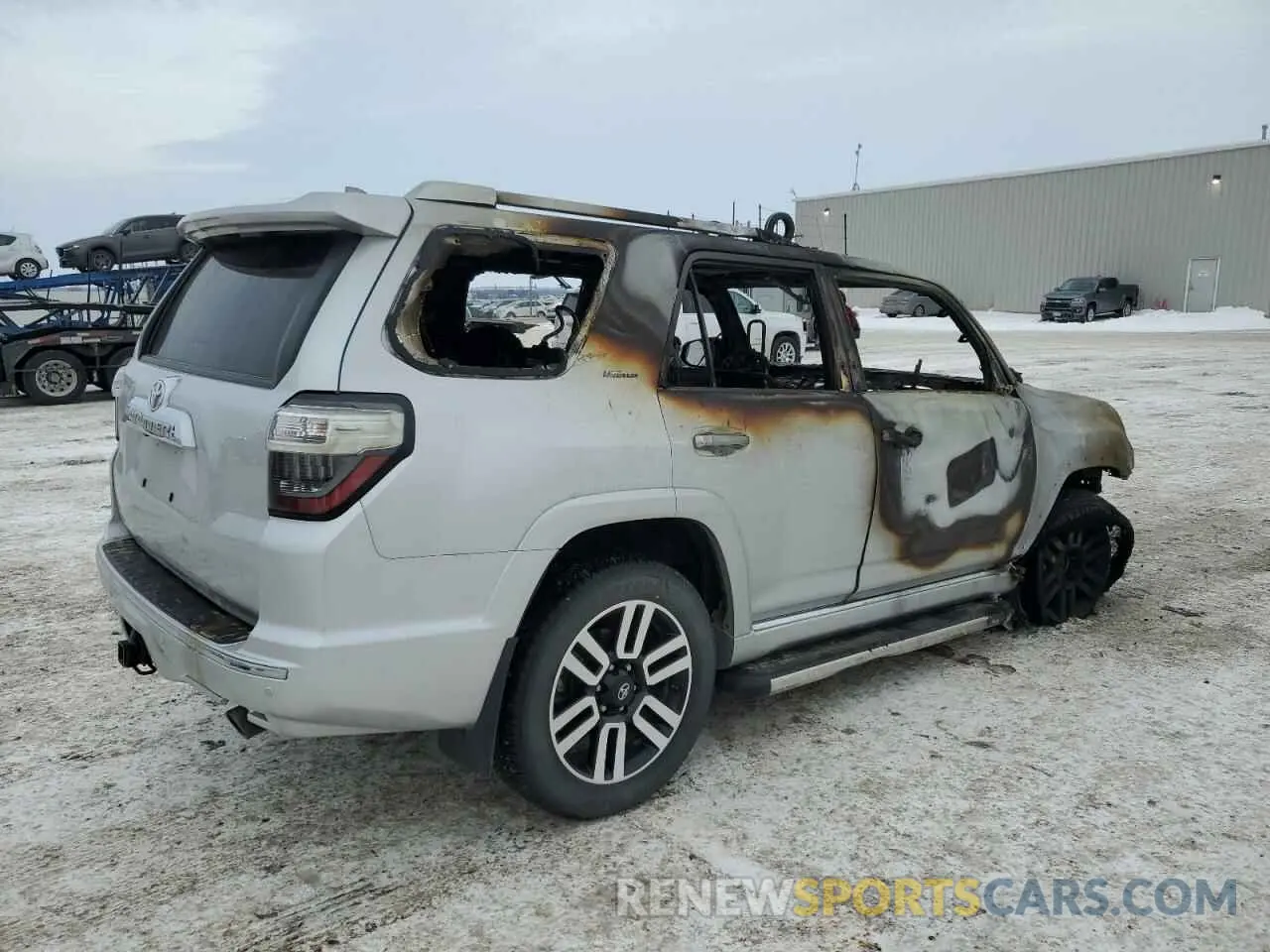 3 Фотография поврежденного автомобиля JTEKU5JR6P6120282 TOYOTA 4RUNNER 2023