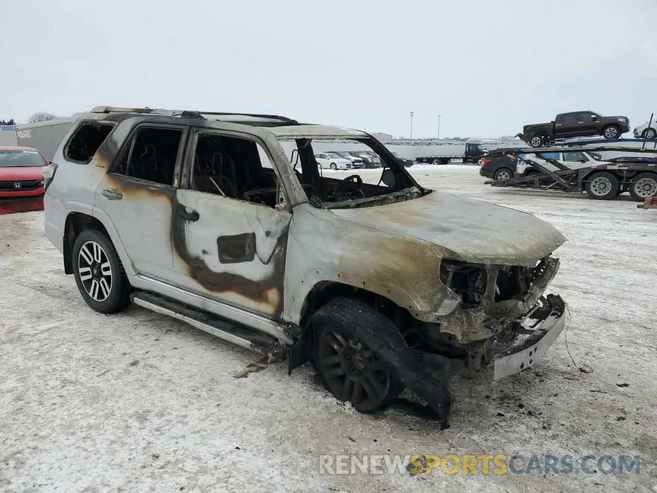 4 Фотография поврежденного автомобиля JTEKU5JR6P6120282 TOYOTA 4RUNNER 2023