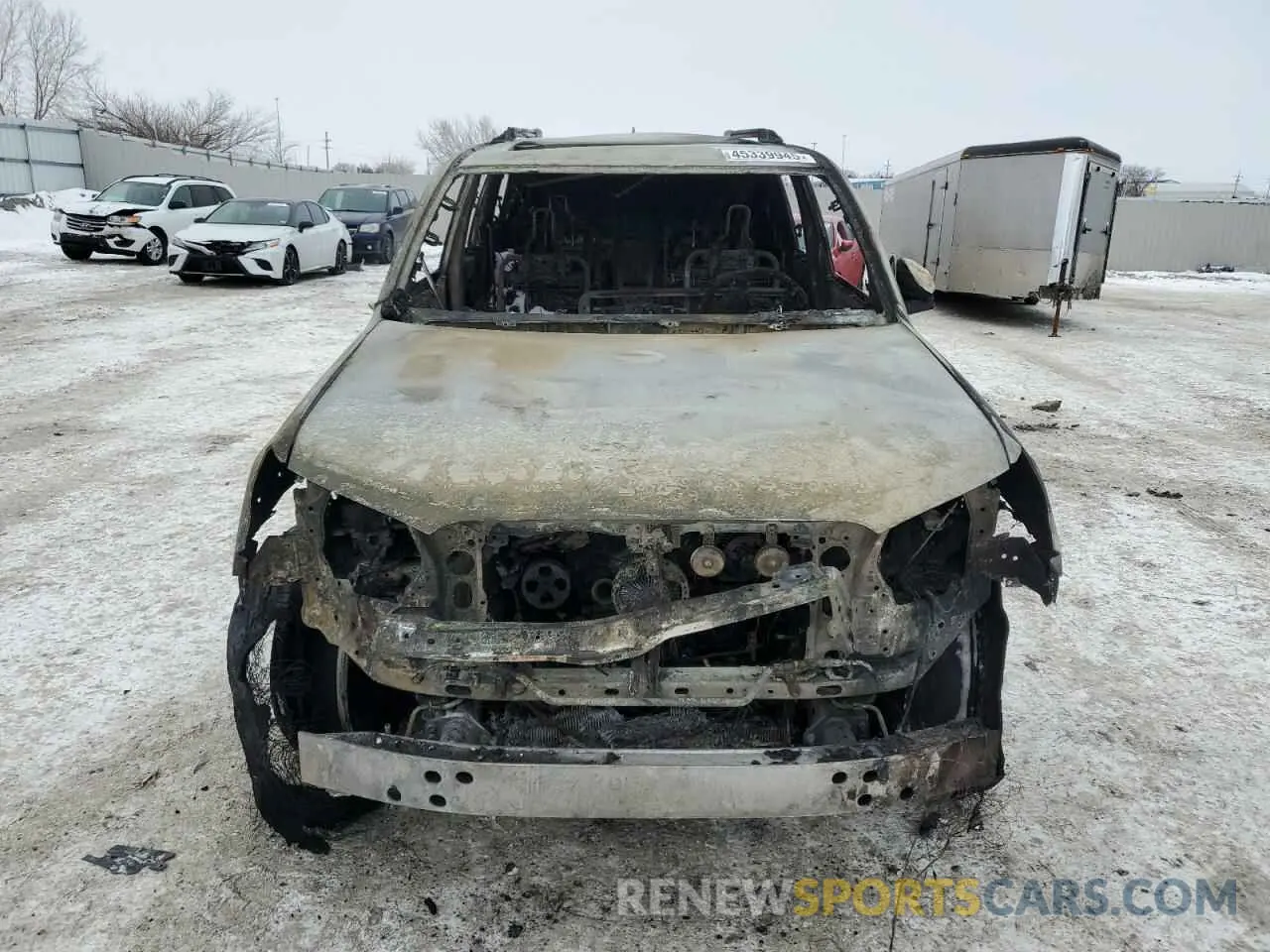 5 Фотография поврежденного автомобиля JTEKU5JR6P6120282 TOYOTA 4RUNNER 2023