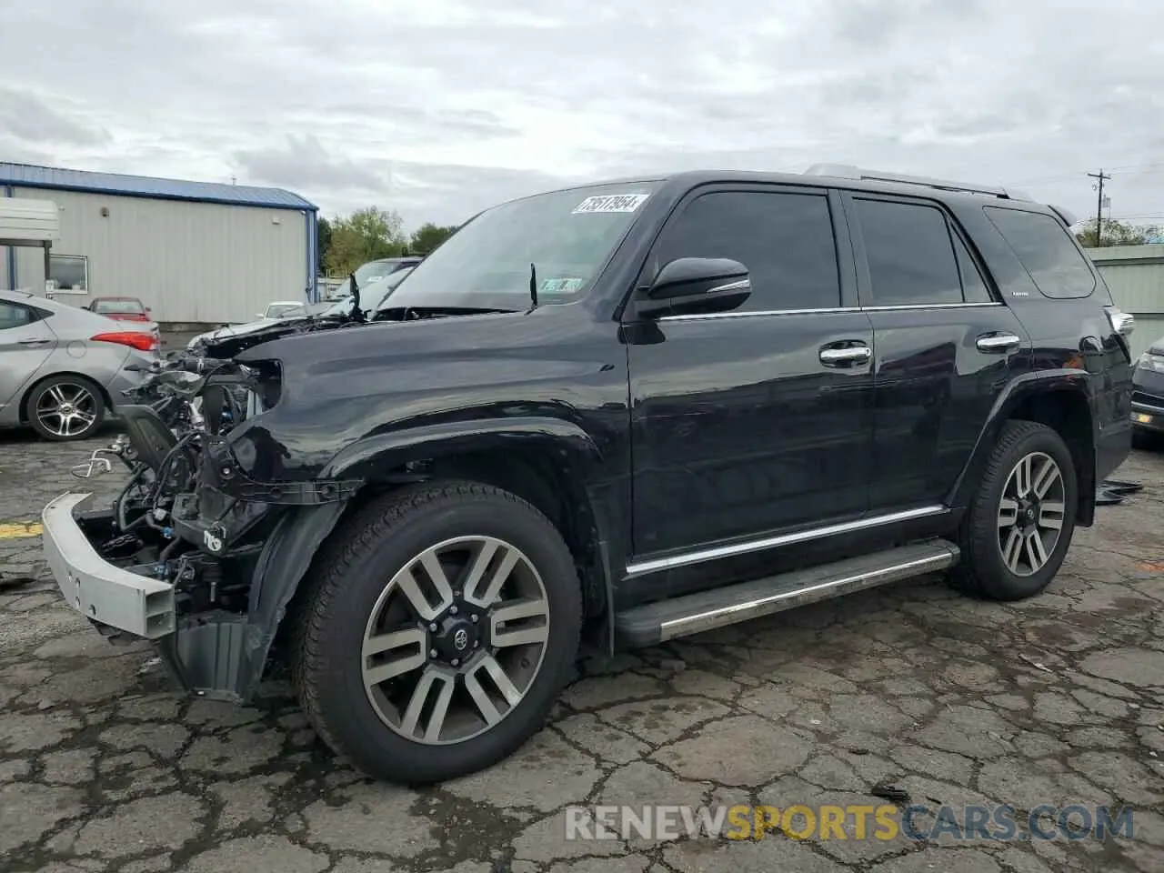 1 Фотография поврежденного автомобиля JTEKU5JR7P6200111 TOYOTA 4RUNNER 2023