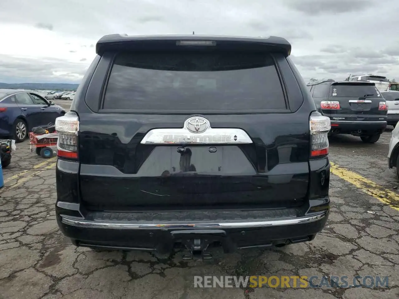6 Фотография поврежденного автомобиля JTEKU5JR7P6200111 TOYOTA 4RUNNER 2023