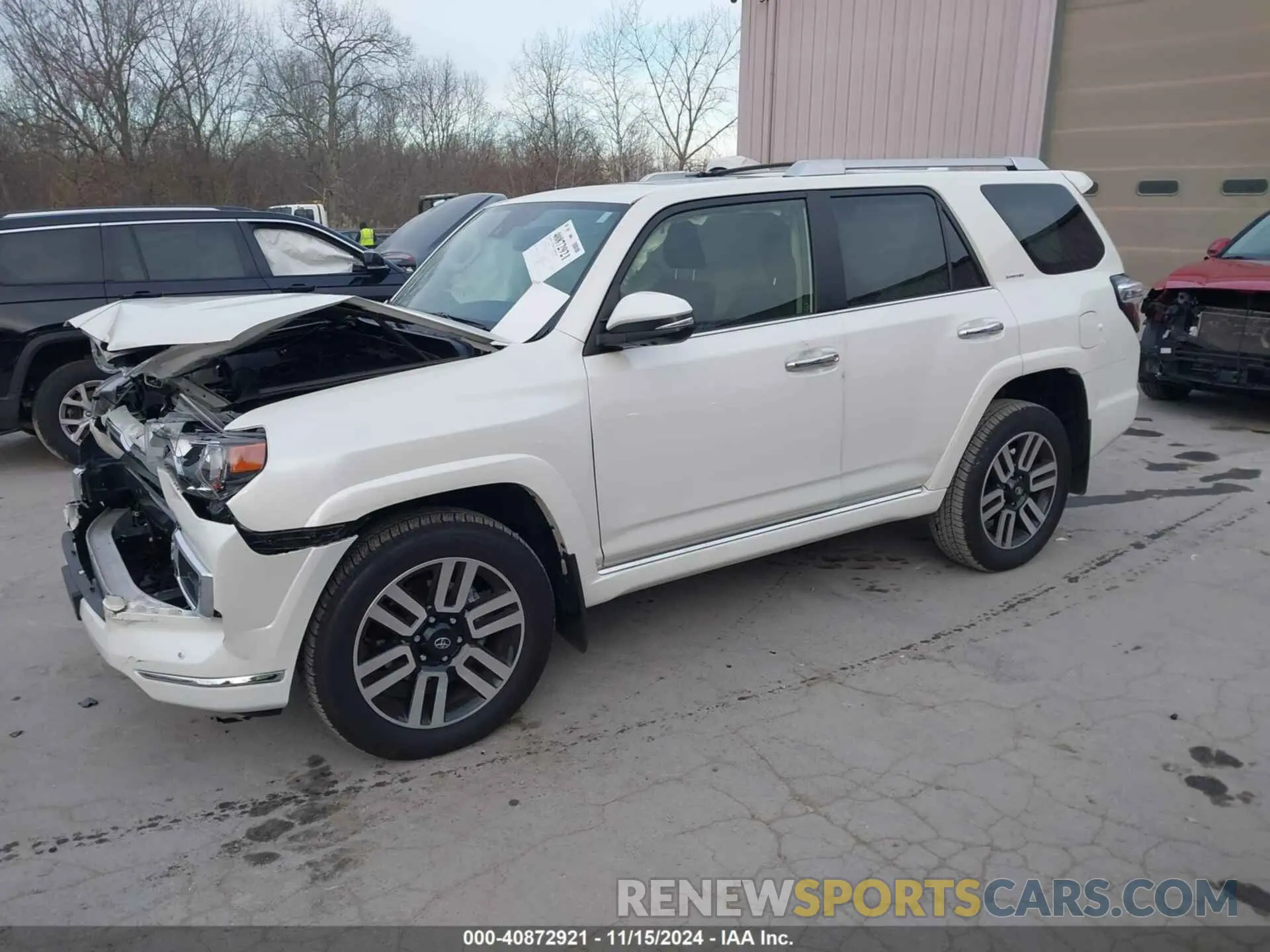 2 Photograph of a damaged car JTEKU5JR7P6203364 TOYOTA 4RUNNER 2023