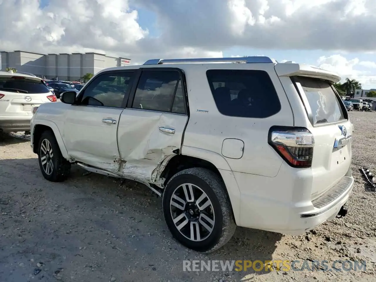 2 Фотография поврежденного автомобиля JTEKU5JR8P6189989 TOYOTA 4RUNNER 2023