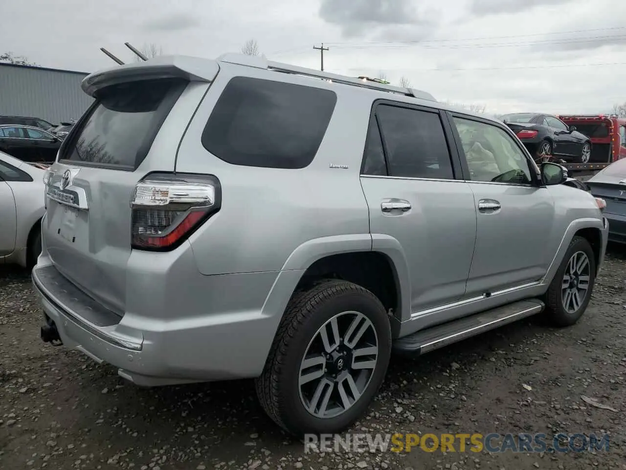 3 Photograph of a damaged car JTEKU5JR9P6165572 TOYOTA 4RUNNER 2023