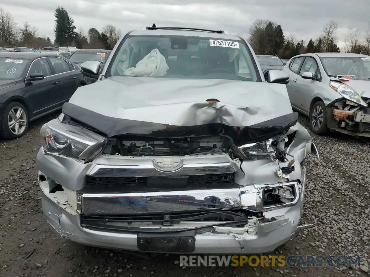 5 Photograph of a damaged car JTEKU5JR9P6165572 TOYOTA 4RUNNER 2023