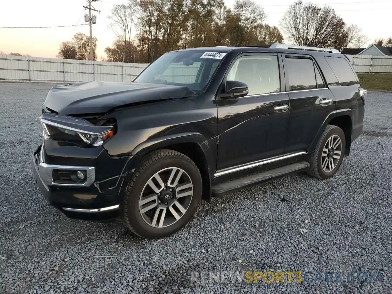1 Фотография поврежденного автомобиля JTEKU5JRXP6179528 TOYOTA 4RUNNER 2023